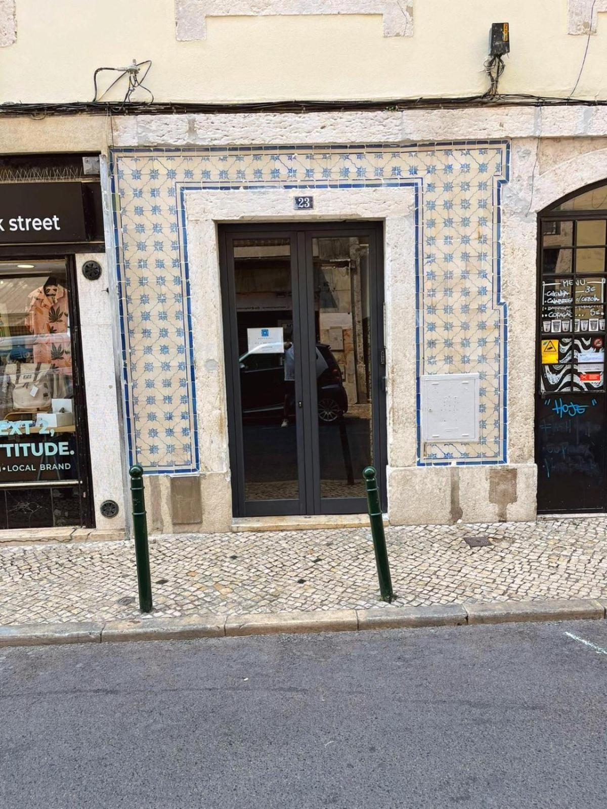 Azulejos Cais Sodre Frühstückspension Lissabon